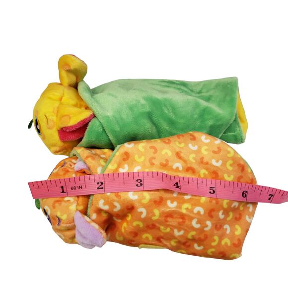 Cutetitos Taste Budditos Mac & Cheese BFF Set 2 Collectible Mini Plush Animals - Picture 8 of 10